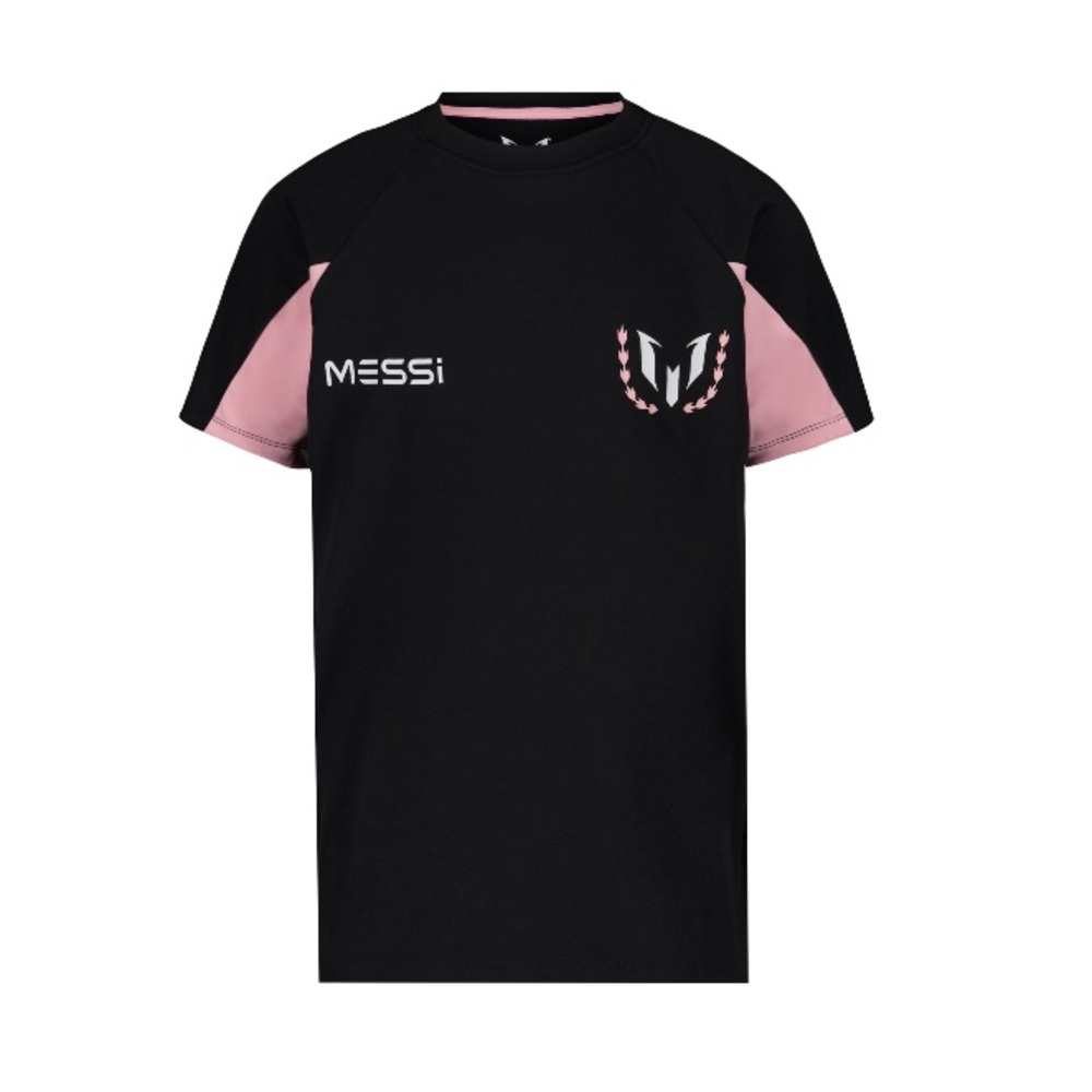 Messi Boys Short Sleeve Lifestyle Jersey T-Shirt, Size 14/16